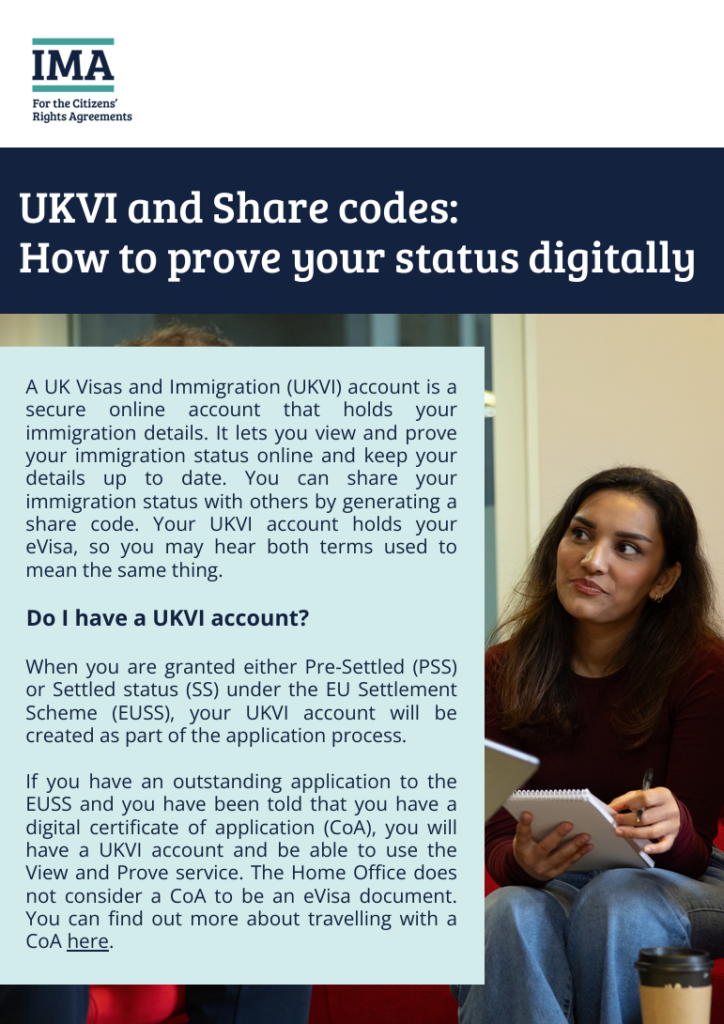 UKVI and Share codes: How to prove your status digitally - Independent ...